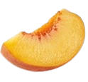 Sliced peach